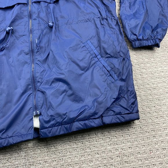 Vintage Toronto Maple LEAFS Jacket Windbreaker Men Large L Spell Out New w/ Tags - Picture 5 of 16